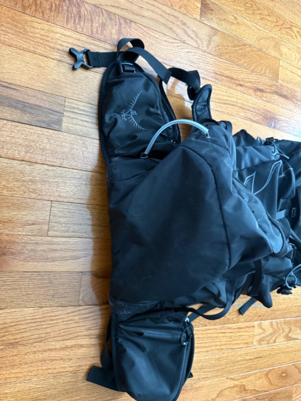 Osprey Tempest 34 Black Hiking Backpacking Backpack - Picture 11 of 15